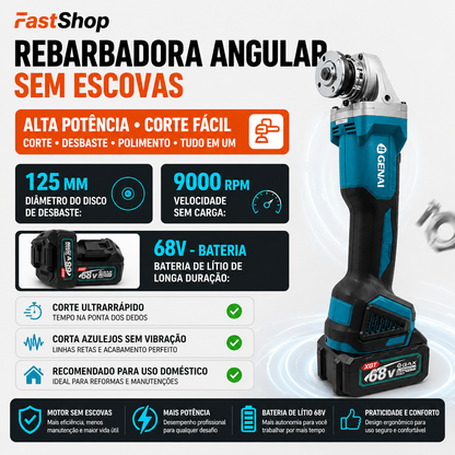 Ferramenta Brushless 68V – Alto Torque, Alta Performance e Durabilidade
