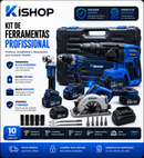 Kit de Ferramentas Brushless 68V – Alto Torque, Alta Performance e Durabilidade